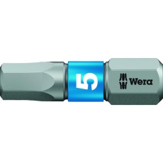 【056685】Wera 840/1 BTZ ヘックスプラスビット 5.0 x 25 mm