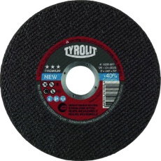 【34332803】TYROLIT 切断砥石 プレミアムタイプ 125X1X22.23mm