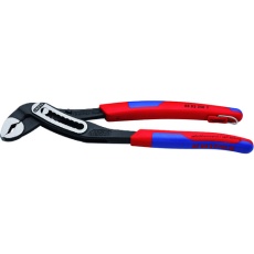 【8802-250TBK】KNIPEX ウォーターポンププライヤー アリゲーター 落下防止付 コンフォートハンドル 250mm