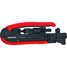 【9740-20SB】KNIPEX コンプレッションツール同軸端子用