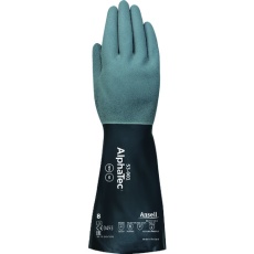 【53-001-10】アンセル 耐薬品手袋 アルファテック 53-001 XLサイズ