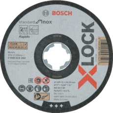 【2608619267】ボッシュ X-LOCK切断砥石125x1.0ステンST/10