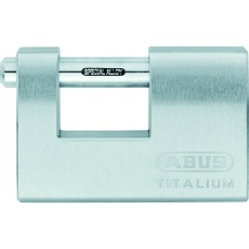 【TITALIUM 98TI/90】ABUS カンヌキ式シリンダー南京錠 TITALIUM 98TI/90