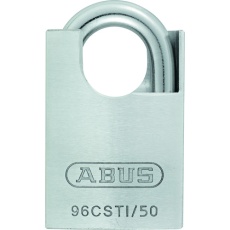 【TITALIUM 96CSTI/50】ABUS シャックルガード付シリンダー南京錠 TITALIUM 96CSTI/50