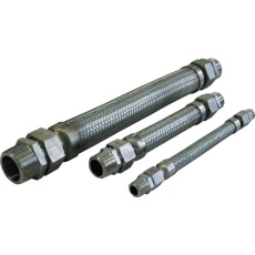 【FTAP-7015-1000-MM】トーフレ FTAP 袋ナット付溶接型フレキ 継手ステンレス オスXオス 15AX1000L