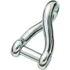 【B-1718】水本 ステンレス 沈みヒネリシャックル 呼び5mm