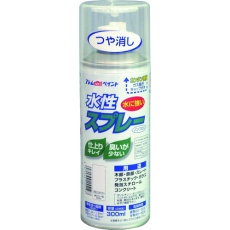 【00001-15519】アトムペイント 水性スプレー 300ML つや消しネオクリヤー