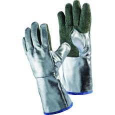 【H125A238-W2-9】JUTEC 耐熱手袋 アルミナイズドプレオックス L