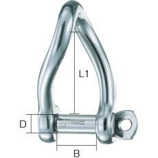 【1222】Wichard セルフロックツイストシャックル 1222