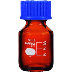 【NBB-50-SCI】HARIO 耐熱ねじ口瓶(茶) 50ml