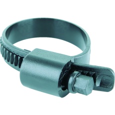 【PWD-13-50-SC-PA66-BK】HCL 樹脂製ホースバンド Ezyclamp 締付径25.0～50.0mm 対辺8.0mm ナイロン66