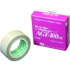 【AGF100FR30X25X5】チューコーフロー フッ素樹脂(テフロンPTFE製)粘着テープ AGF100FR 0.30t×25w×5m