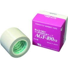 【AGF100FR30X50X5】チューコーフロー フッ素樹脂(テフロンPTFE製)粘着テープ AGF100FR 0.30t×50w×5m