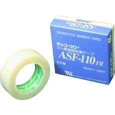 【ASF110FR23X19X5】チューコーフロー フッ素樹脂(テフロンPTFE製)粘着テープ ASF110FR 0.23t×19w×5m