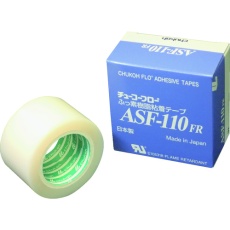 【ASF110FR23X38X5】チューコーフロー フッ素樹脂(テフロンPTFE製)粘着テープ ASF110FR 0.23t×38w×5m