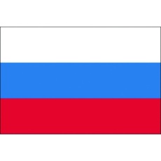 【406871】東京製旗 卓上旗(16×24cm)ロシア