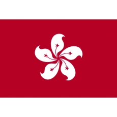 【406685】東京製旗 卓上旗(16×24cm)香港