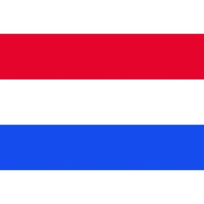 【406184】東京製旗 卓上旗(16×24cm)オランダ