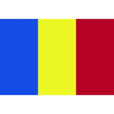 【406852】東京製旗 卓上旗(16×24cm)ルーマニア