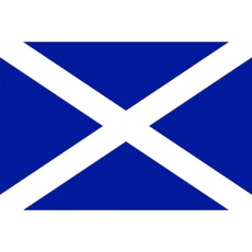 【406351】東京製旗 卓上旗(16×24cm)スコットランド
