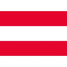 【416182】東京製旗 国旗No.1(70×105cm) オ-ストリア