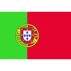 【416684】東京製旗 国旗No.1(70×105cm) ポルトガル