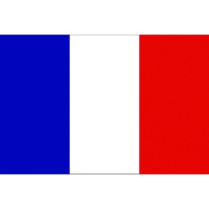 【426647】東京製旗 国旗No.2(90×135cm) フランス