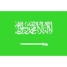 【426302】東京製旗 国旗No.2(90×135cm) サウジアラビア