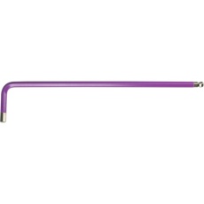 【369040F】wiha 蛍光色 ボールポイント 六角レンチ 4.0mm 紫