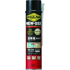 【NGSX】ABC 簡易型発泡ウレタンフォーム 1液ノズルタイプ インサルパック NEW-GSX 630ml フォーム色:クリーム