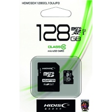 【HDMCSDX128GCL10UIJP3】ハイディスク マイクロSD128GB