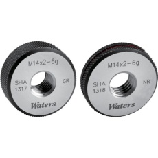 【WGRNR-M20X1.5】WATERS メートルねじ用リングゲージ(ISO=新JIS)