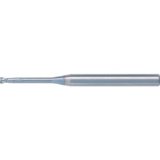 【C-CER20015-0.75】ユニオンツール UTコート2枚刃ロングネックスクエアC-CER 外径0.15×有効長0.75×刃長0.15×全長45×シャンク径4