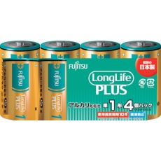 【LR20LP(4S)】富士通 アルカリ乾電池単1 Long Life Plus 4個パック