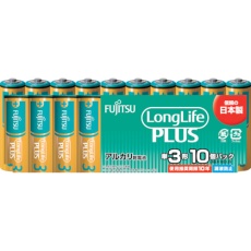 【LR6LP(10S)】富士通 アルカリ乾電池単3 Long Life Plus 10個パック