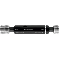【WGPNP-M18X2.5】WATERS メートルねじ用プラグゲージ(ISO=新JIS)