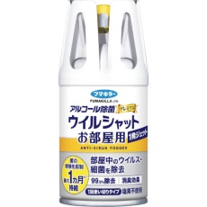 【446586】フマキラー アルコール消毒プレミアムウイルシャットお部屋用1発ジェット100ml