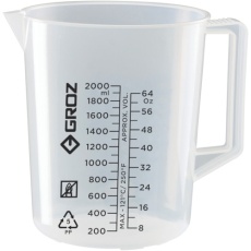 【JUG/2000G】GROZ オイル用ビーカー 2000ML