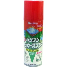 【00587644162420】KANSAI 油性シリコンラッカースプレー レッド 420ml