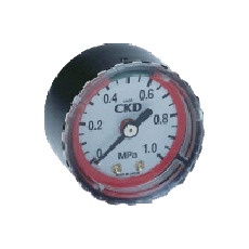 【G40D-6-P04】CKD セーフティマーク付圧力計