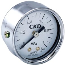 【G49D-6-P02】CKD 圧力計