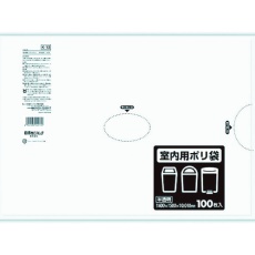 【K-13】サニパック K-13 室内用ポリ袋 半透明 10L 100枚