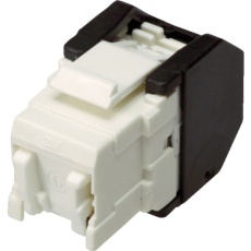 【VOL-OCK6-U】コーニング Cat6 RJ45モジュラージャック ツールレスタイプ 白