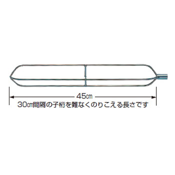 【P-4140-39】スーパーイエロー ラック用誘導金具