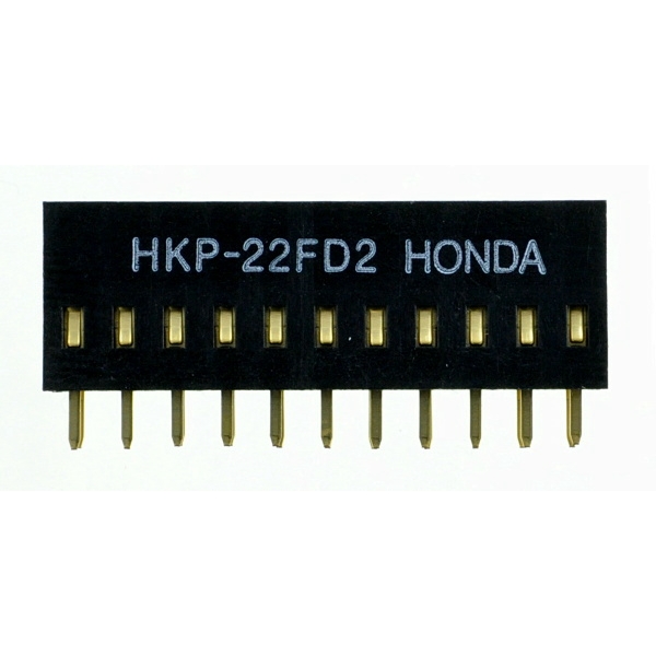 【2HKP66FD2】基板用ストレート・ディップタイプ雌コネクター 2個組