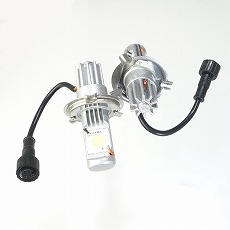 【F-H04C50】【在庫処分セール】H4 LEDヘッドライトHi/Lowセット 25W