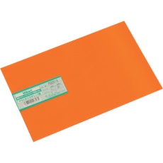 【PS2031-6】光 ポリスチレン板 オレンジ透明 200×300×1.0mm