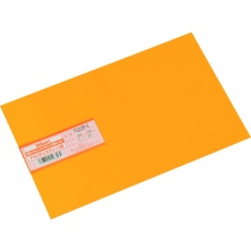 【PS2035-6】光 ポリスチレン板 オレンジ透明 200×300×0.5mm