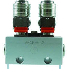 【MFXP-FJ2】チヨダ フリージョイントXパージ付 2分岐管