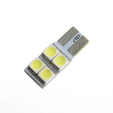【L-T10S34】T10ウェッジLED無極性・側面発光バルブ 3chipSMD×4